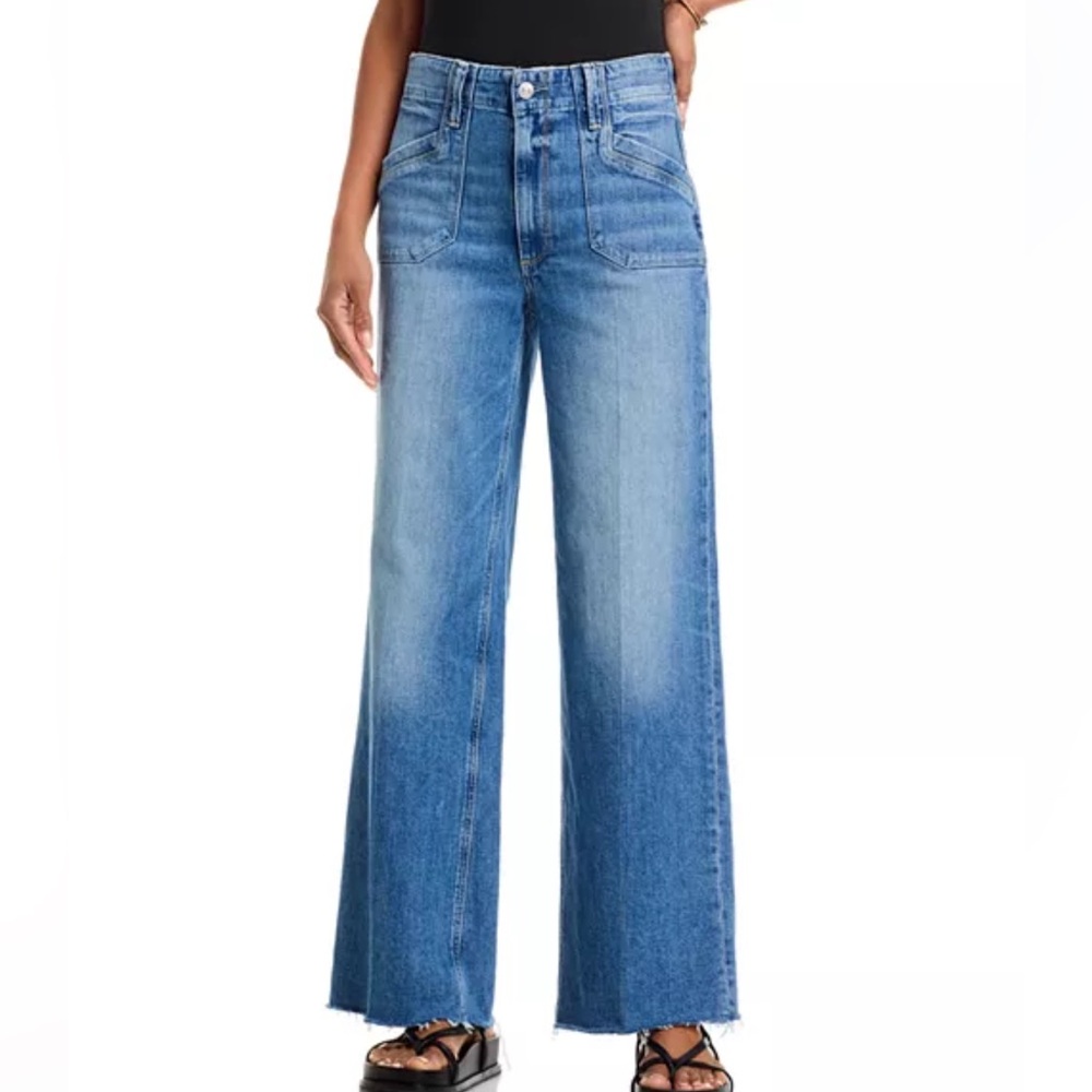 Paige Anessa high rise wide leg